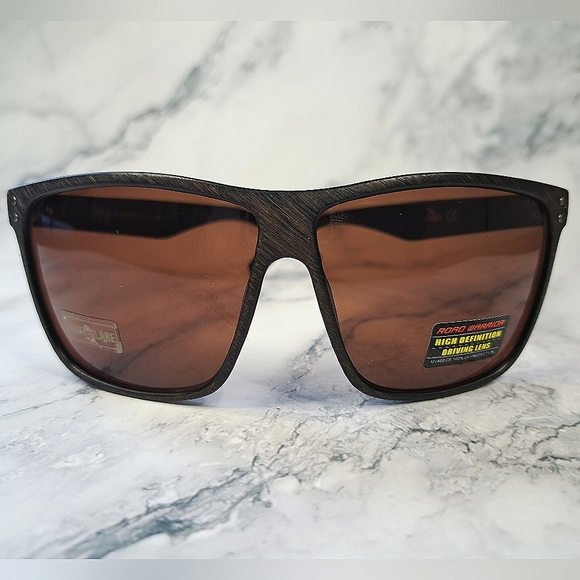 NEW Anti-Glare High Definition Driving Sunglasses/Shades UV 400 Protection brown - Picture 3 of 7